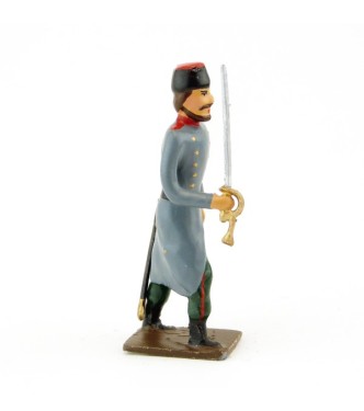 officier de l'infanterie russe en Chapska (Toque)