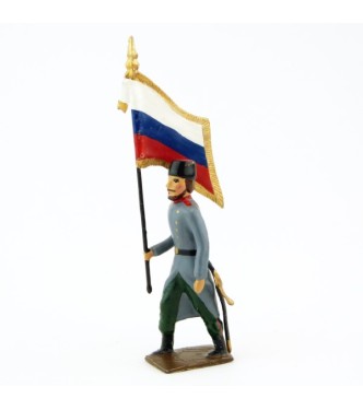 drapeau de l'infanterie russe en Chapska (Toque)