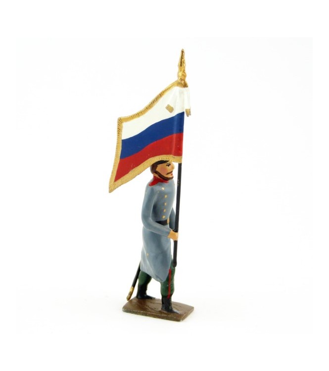 drapeau de l'infanterie russe en Chapska (Toque)