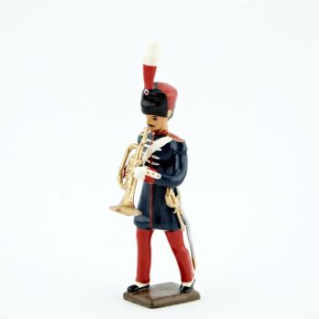 clairon de la musique des Grenadiers à pied de la Garde Impériale (1860-1870)