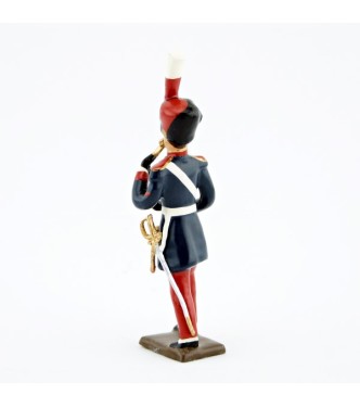 serpent de la musique des Grenadiers à pied de la Garde Impériale (1860-1870)