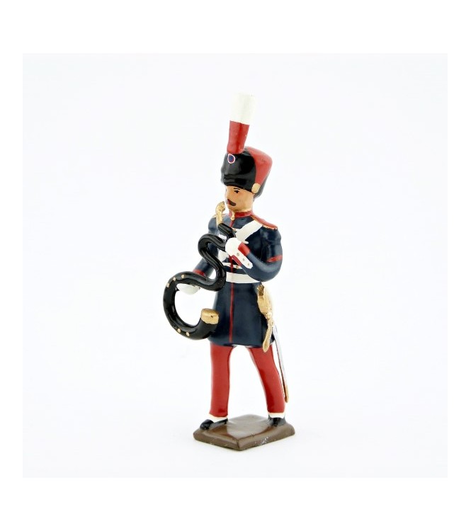 serpent de la musique des Grenadiers à pied de la Garde Impériale (1860-1870)