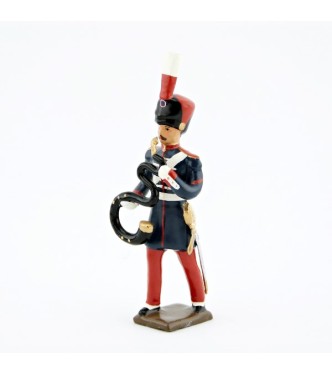 serpent de la musique des Grenadiers à pied de la Garde Impériale (1860-1870)