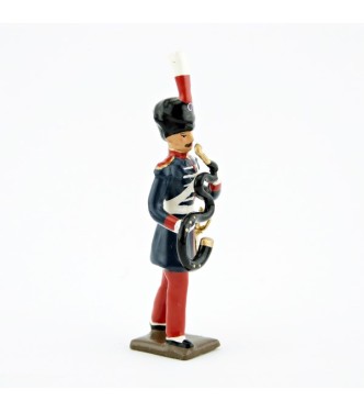 serpent de la musique des Grenadiers à pied de la Garde Impériale (1860-1870)