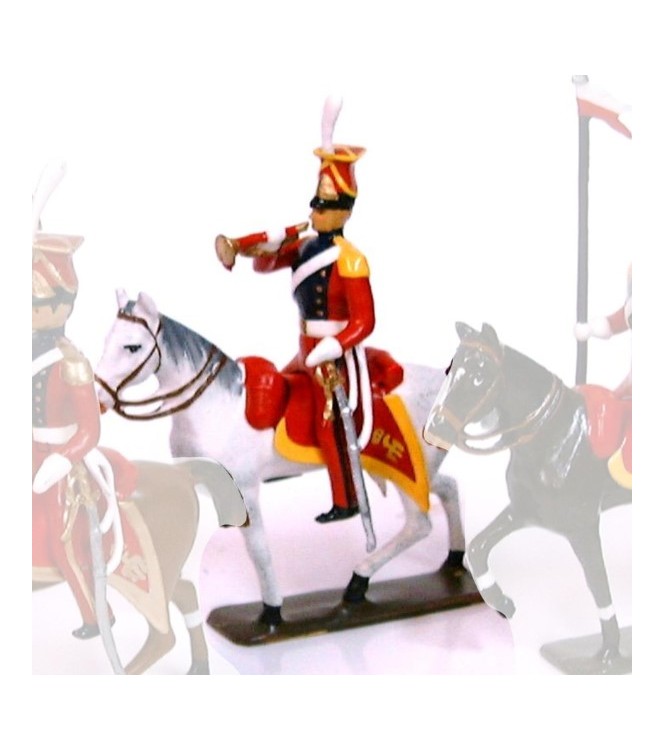 trompette du 2e rgt de chevau-legers lanciers (hollandais), lanciers rouges (181
