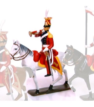 trompette du 2e rgt de chevau-legers lanciers (hollandais), lanciers rouges (181