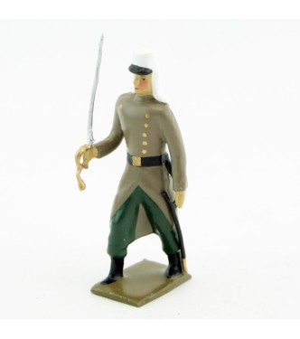 officier de la légion étrangère en capote