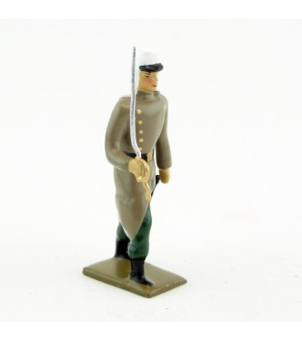 officier de la légion étrangère en capote