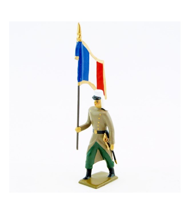 drapeau de la légion étrangère en capote