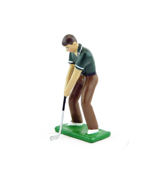 golfeur au Putting (GF03)