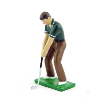 golfeur au Putting (GF03)