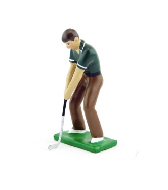 golfeur au Putting (GF03)