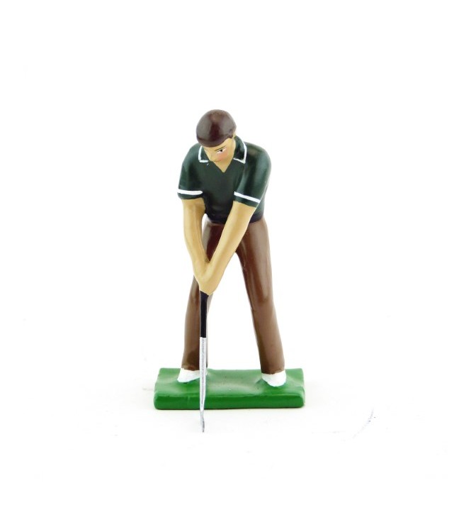 golfeur au Putting (GF03)