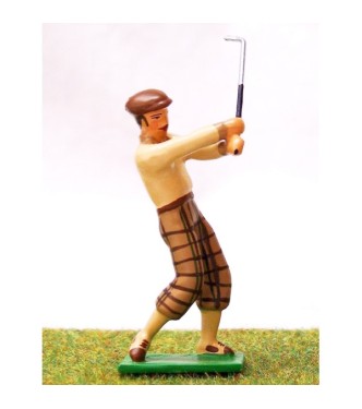 golfeur en Fin de swing