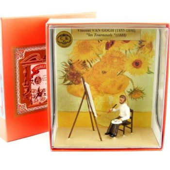 coffret ''Van Gogh peignant ''les Tournesols''