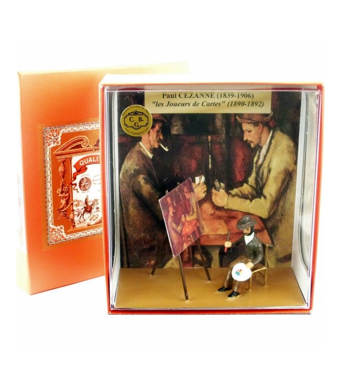coffret ''Cézanne peignant ''les joueurs de cartes''