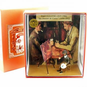 coffret ''Cézanne peignant ''les joueurs de cartes''