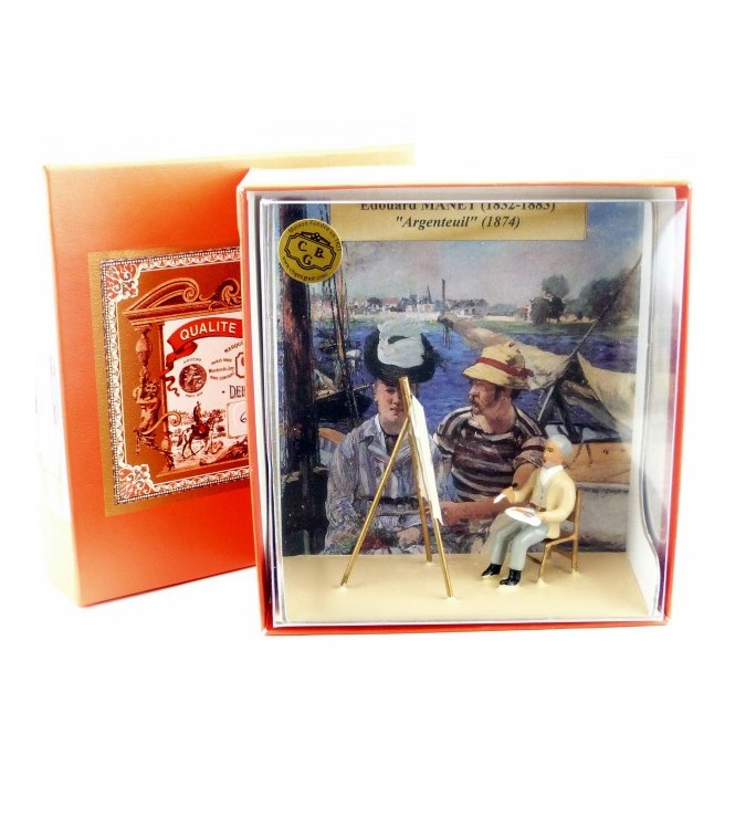 coffret ''Manet peignant ''Argenteuil''