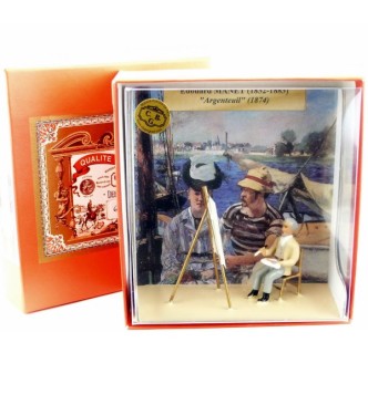 coffret ''Manet peignant ''Argenteuil''