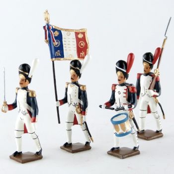 Grenadiers de la Garde, ensemble de 4 figurines