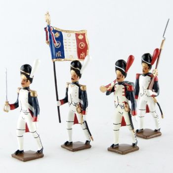 Grenadiers de la Garde, ensemble de 4 figurines