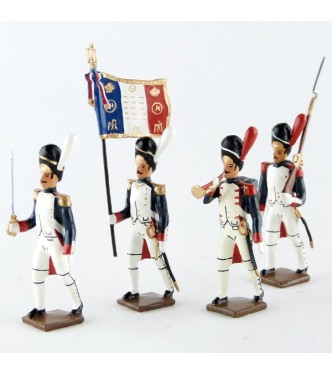 Grenadiers de la Garde, ensemble de 4 figurines