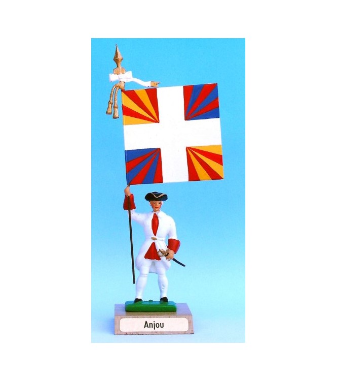 Anjou (collection ''drapeaux des Provinces'') (anc. ANJ)
