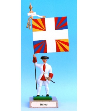 Anjou (collection ''drapeaux des Provinces'') (anc. ANJ)