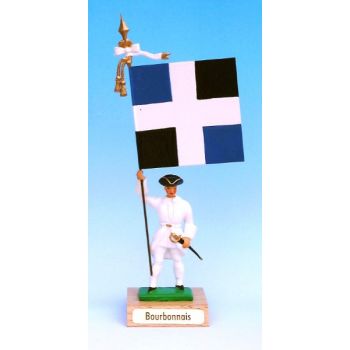 régiment du Bourbonnais (collection ''drapeaux des Provinces'') (anc. BOR)