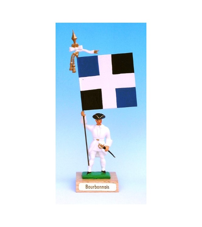 Bourbonnais (collection ''drapeaux des Provinces'') (anc. BOR)