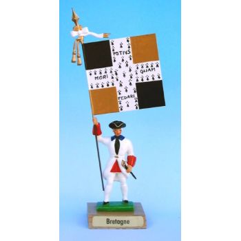 régiment de Bretagne (collection ''drapeaux des Provinces'') (anc. BRE)