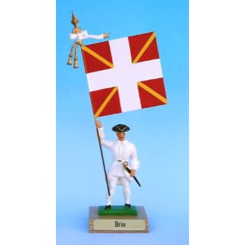 régiment de Brie (collection ''drapeaux des Provinces'') (anc. BRI)