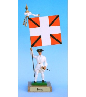 Forez (collection ''drapeaux des Provinces'') (anc. FOR)