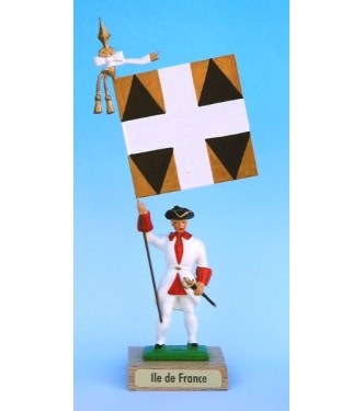 Ile de France (collection ''drapeaux des Provinces'') (anc. IDF)