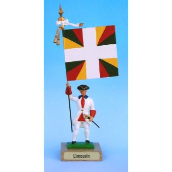 régiment de Limousin (collection ''drapeaux des Provinces'') (anc. LIM)