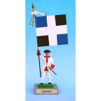 régiment du Lyonnais (collection ''drapeaux des Provinces'') (anc. LYO)