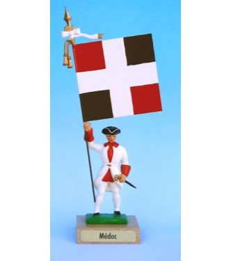 Médoc (collection ''drapeaux des Provinces'') (anc. MED)