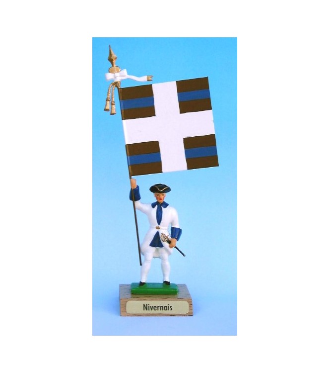 Nivernais (collection ''drapeaux des Provinces'') (anc. NIV)