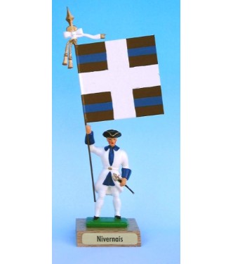 Nivernais (collection ''drapeaux des Provinces'') (anc. NIV)