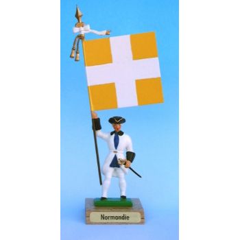 régiment de Normandie (collection ''drapeaux des Provinces'') (anc. NOR)