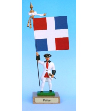 Poitou (collection ''drapeaux des Provinces'') (anc. POI)