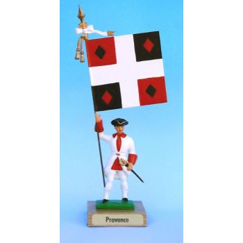 régiment de Provence (collection ''drapeaux des Provinces'') (anc. PRO)