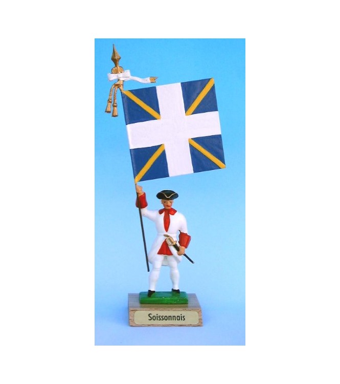 Soissonnais (collection ''drapeaux des Provinces'') (1684-1762) (anc. SOI)