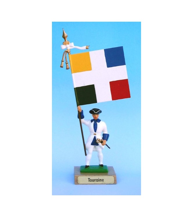 Touraine (collection ''drapeaux des Provinces'') (anc. TOU)