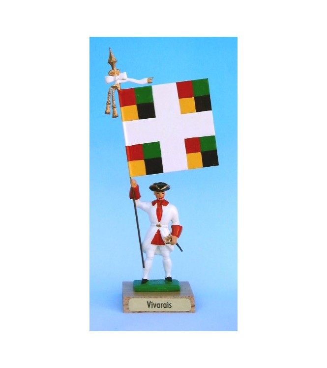 Vivarais (collection ''drapeaux des Provinces'') (anc. VIV)