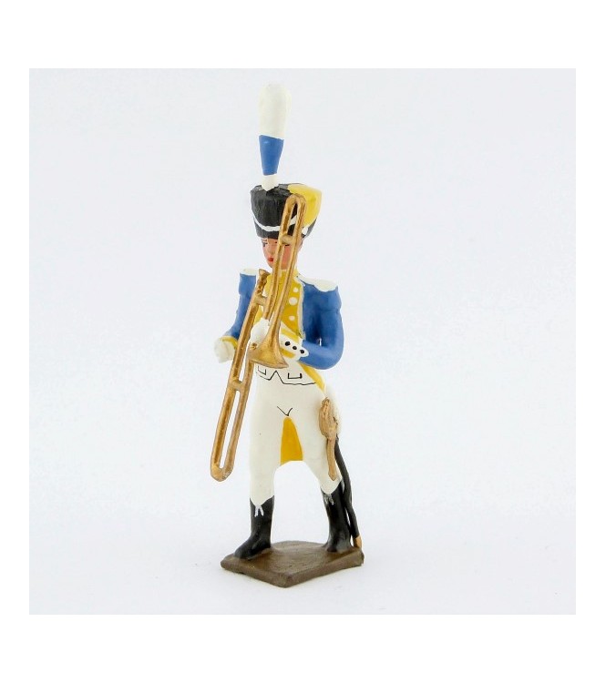 sacqueboute (trombone à coulisse) (*) de la musique du 3e rgt de grenadiers de l