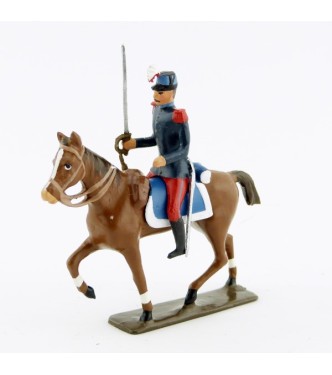 cavalier des saint-cyriens à cheval