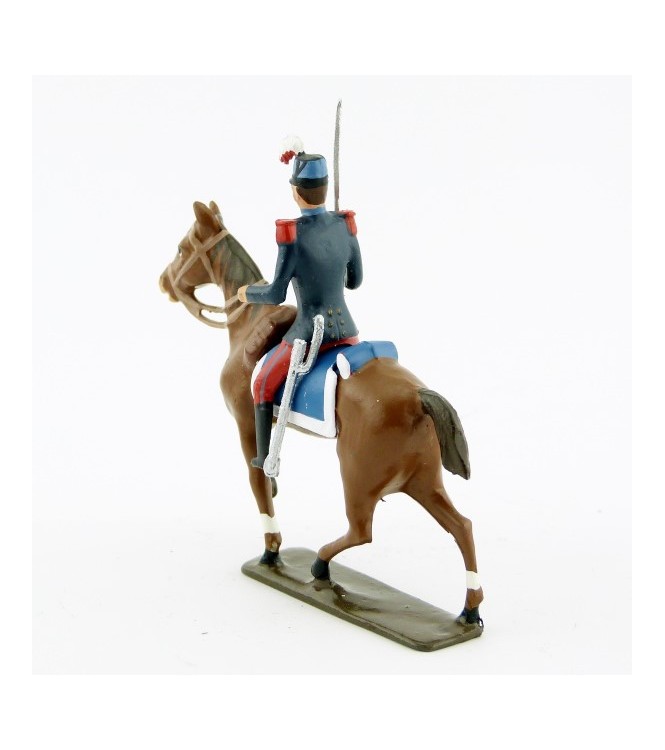 cavalier des saint-cyriens à cheval