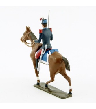 cavalier des saint-cyriens à cheval