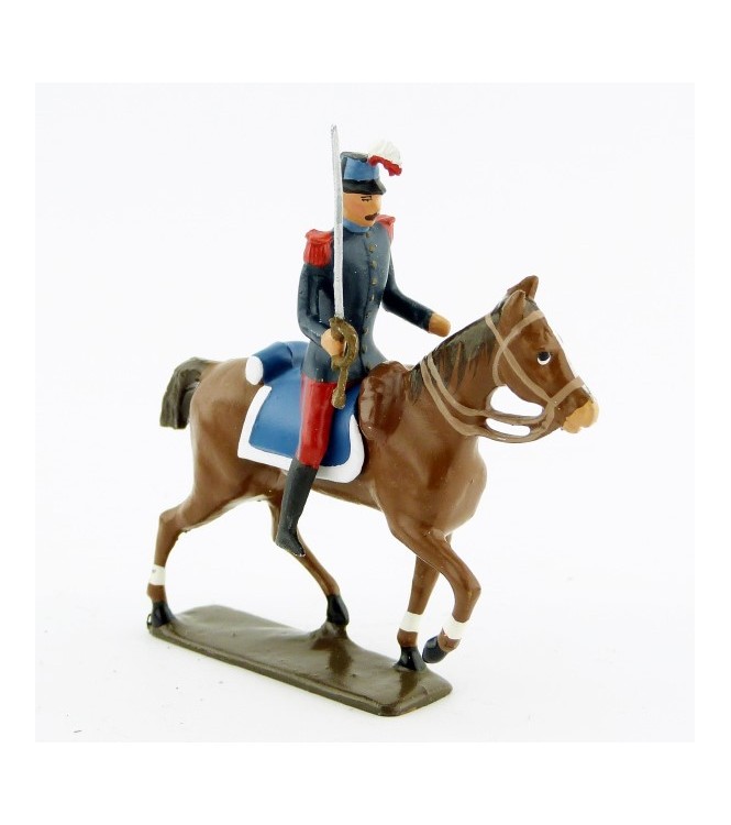 cavalier des saint-cyriens à cheval